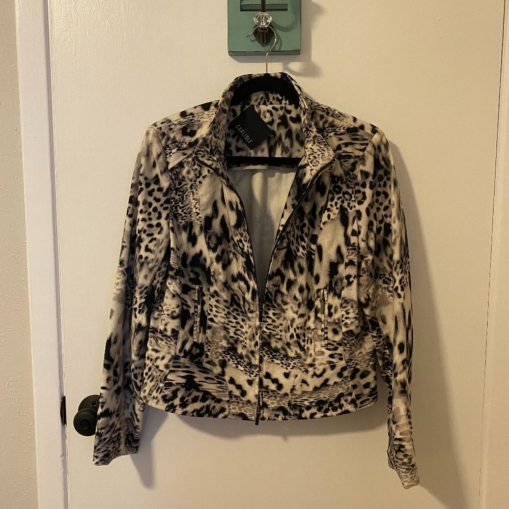Carlisle animal print jacket